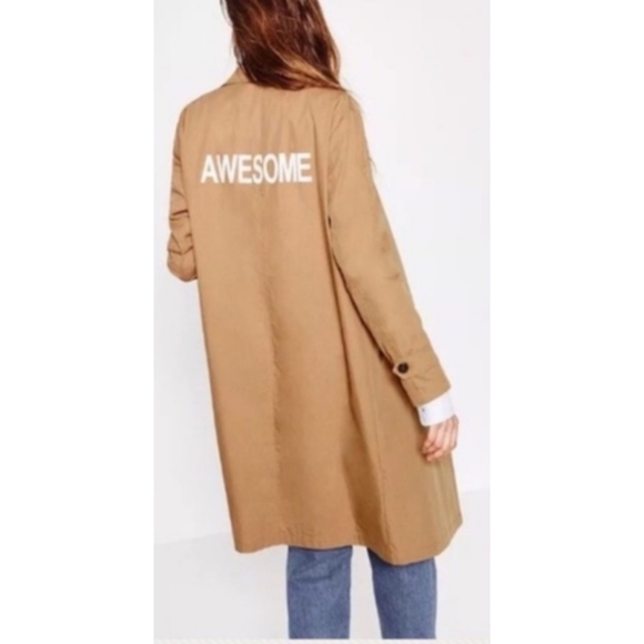 Zara Jackets & Blazers - Zara Awesome Trench Coat